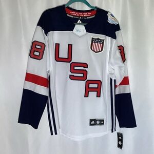 2134. Men's World Cup Team USA Chicago Blackhawks Kane #88 Jersey NWT Size M